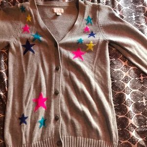 A cardigan kids sweater